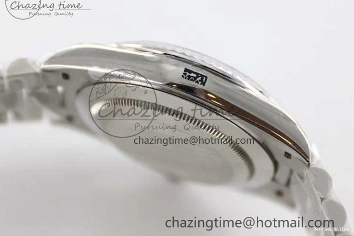 0126 FashionForward Day Date 40mm SS 904L Steel TWF 1:1 Best Edition Meteorite Crystal Dial on SS Bracelet A 2360